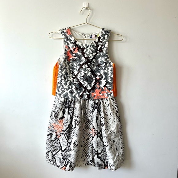 MSGM Snake Print & Sequin Sleeveless Mini Dress — As seen on Ashley Tisdale! - Picture 3 of 5